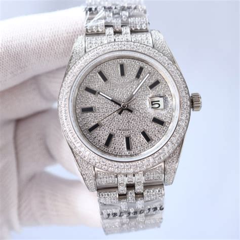 iced out Rolex DHgate